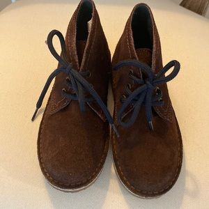 Boy’s Brown Suede Boots | Size 27 (US 10.5)